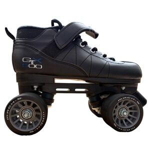 Pacer GTX-500 Skate‎ Speed Roller Skates Size 5 Black Quad Performance